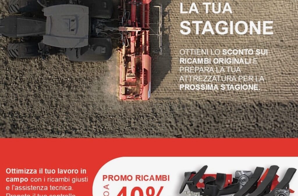 PROMO RICAMBI MASCHIO FINO AL 40%